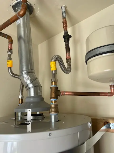 Water heater installation and plumbing repair in Rayne